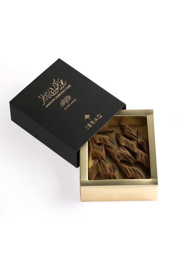 IBRAQ BAKHOOR CAMBODIAN TIGER - OUD TABI’Y MOHASAN 30gm - Image 2