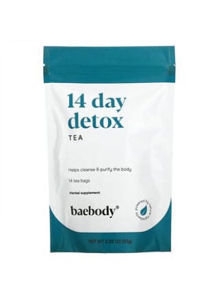 Baebody, 14 Day Detox Tea, 14 Tea Bags, 2.22 oz (63 g) - pzsku/Z3FBBB2E718328199E588Z/45/_/1652349779/e8047935-09dd-49ca-9d1c-fe9ebe57b3d8