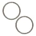 hoylty Exhaust Port Gasket Fits 19842024 Steel Mesh Style Crush Seal Exhaust Port for Replace 1704898 Gaskets 2pcs - Image 2
