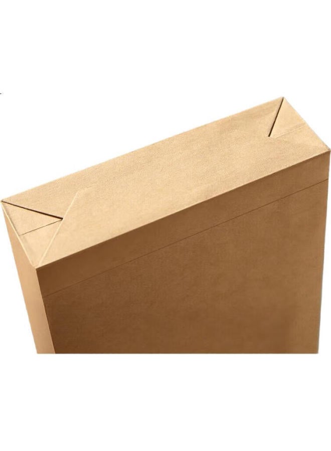 Kingdee Wide Version No.1 Blank Kraft Paper Envelopes, 50 Pieces/Pack, Unlined Envelope Bags, Invoice Bags, Payroll Bags, Document Bags, 60Mm Side Width - Image 3