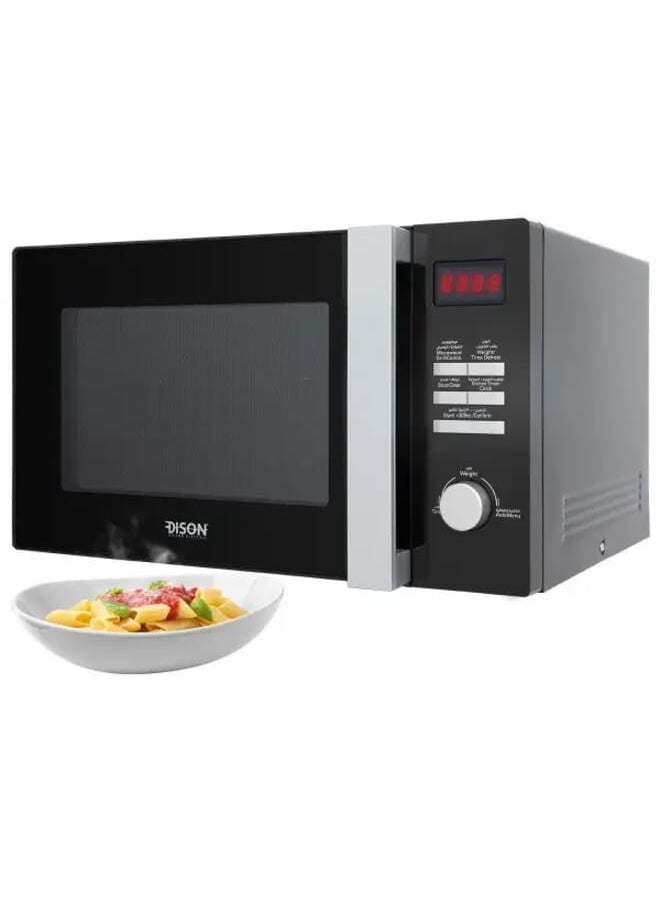 EDISON - 28 Liter Black Digital Electric  Microwave - Image 1