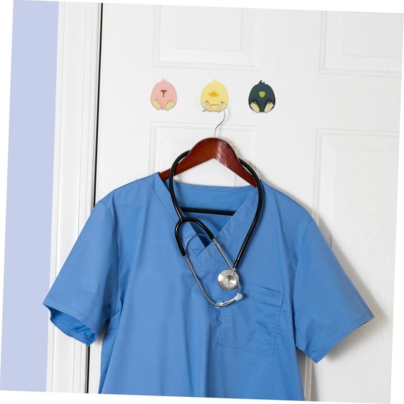 3 قطع من خطافات الحيوانات اللاصقة القوية للجدران بدون حفر للمعاطف والشنط والمناشف - Image 5