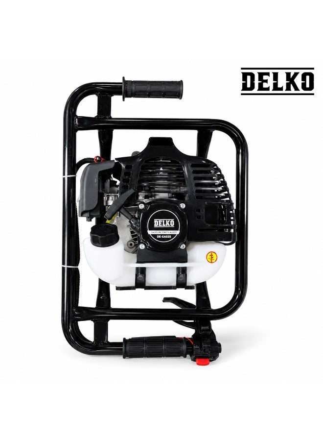 DELKO 52cc Gasoline Earth Auger – Upgraded Edition | High-Performance 2-Stroke Engine (Without Auger Bit) - Image 1