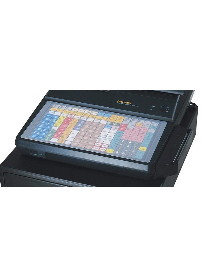 SAM4s Er5200M Sps520Ft Sps530Ft Ser7000 Sap530Ft / Flat Keyboard Cover Silicone Cash Register Protective Wet Cover Overlay Wet Cover Er5200M  - Image 4