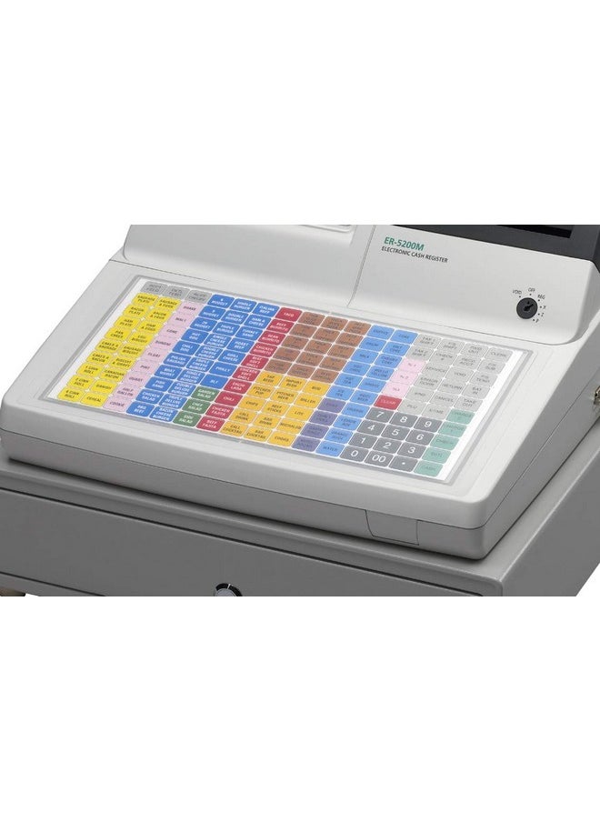 SAM4s Er5200M Sps520Ft Sps530Ft Ser7000 Sap530Ft / Flat Keyboard Cover Silicone Cash Register Protective Wet Cover Overlay Wet Cover Er5200M  - Image 5