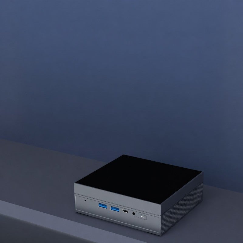كمبيوتر محمول صغير (Mini PC): 126 × 113 × 41 ملم، ذاكرة DDR4 بسعة 16 جيجابايت، وآلية تخزين SSD بسعة 512 جيجابايت - مع معالق قوي سريعته 2.90 جيجاهرتز، مع دعم عرض ثلاثي الشاشات لخدمات السينما المنزلية، وكفاءة العمل في المكتب، والألعاب - Image 4