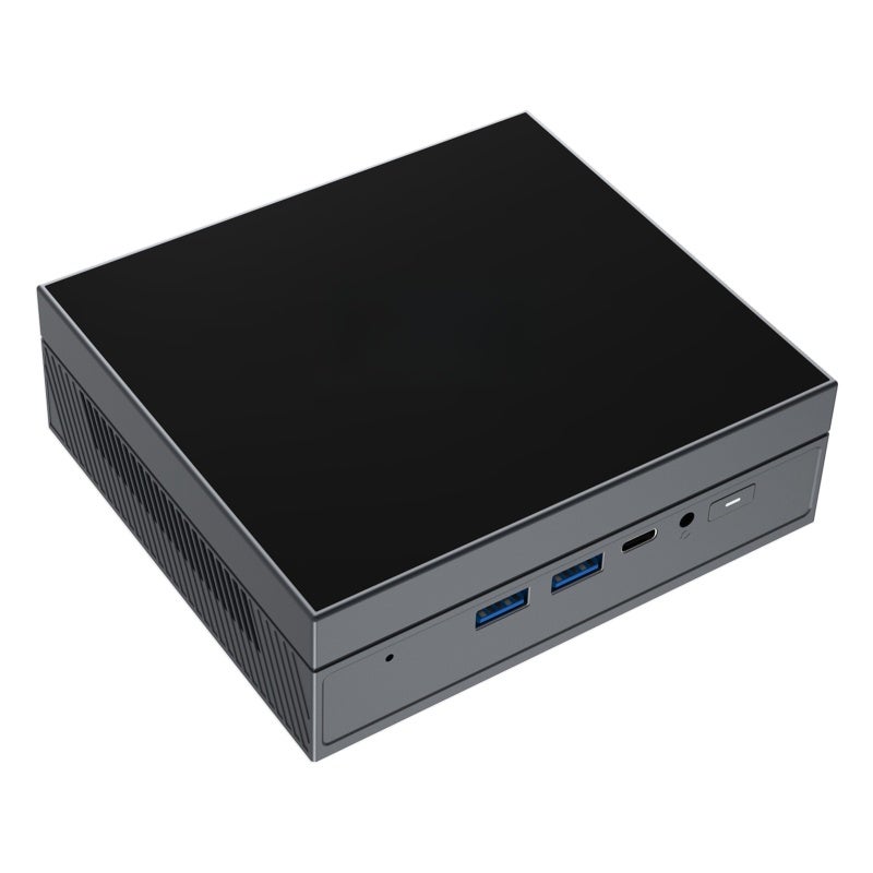 كمبيوتر محمول صغير (Mini PC): 126 × 113 × 41 ملم، ذاكرة DDR4 بسعة 16 جيجابايت، وآلية تخزين SSD بسعة 512 جيجابايت - مع معالق قوي سريعته 2.90 جيجاهرتز، مع دعم عرض ثلاثي الشاشات لخدمات السينما المنزلية، وكفاءة العمل في المكتب، والألعاب - Image 1