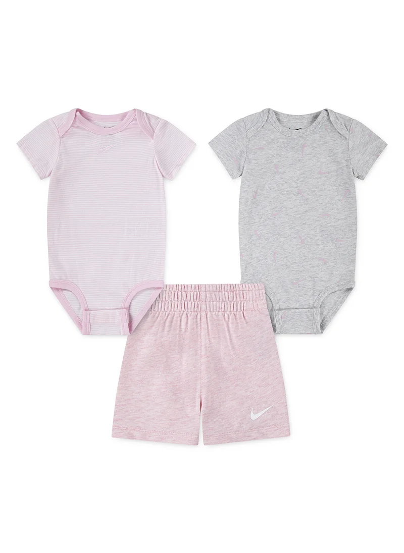 نايكي Infant Be Stripe Swoosh Set