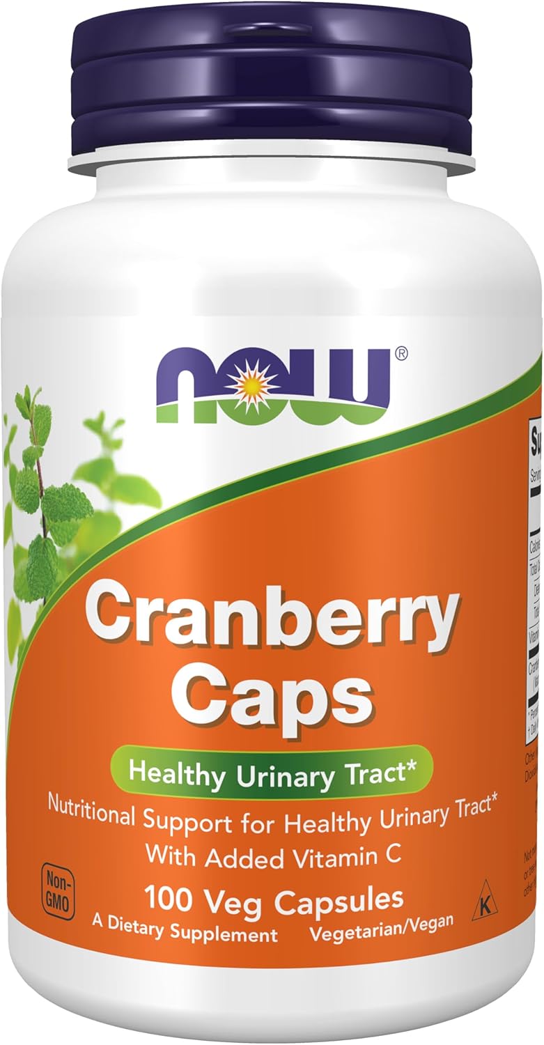 NOW Foods Cranberry Caps - 100 Veg Capsules - Image 1