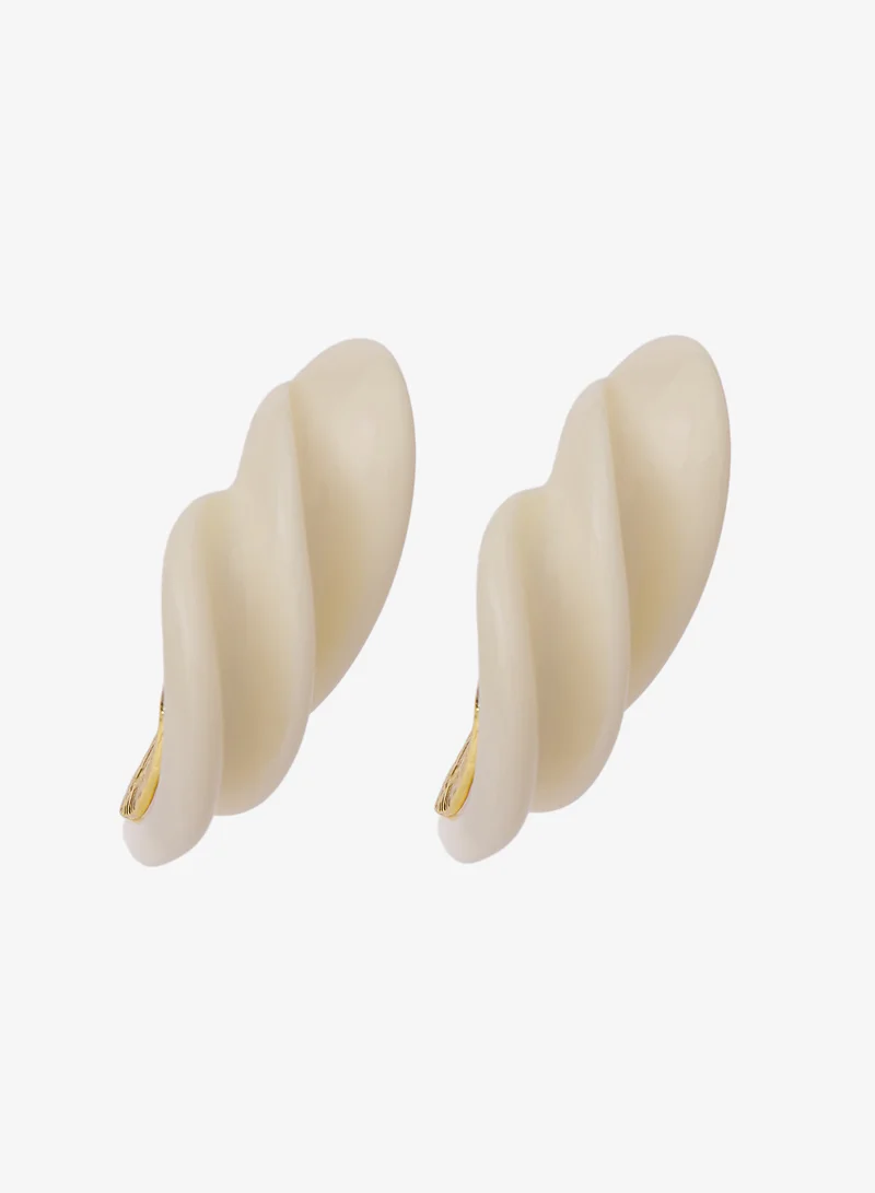 ايلا Textured Statement Beach Earrings