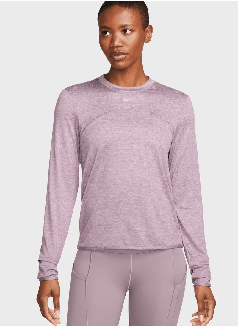 Nike - Drifit Swift Element Crew Top - Image 1