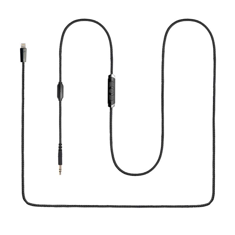 V-MODA كابل V-MODA Speakeasy DAC/AMP بزاوية 3 أزرار - أسود، مقاس واحد - Image 3