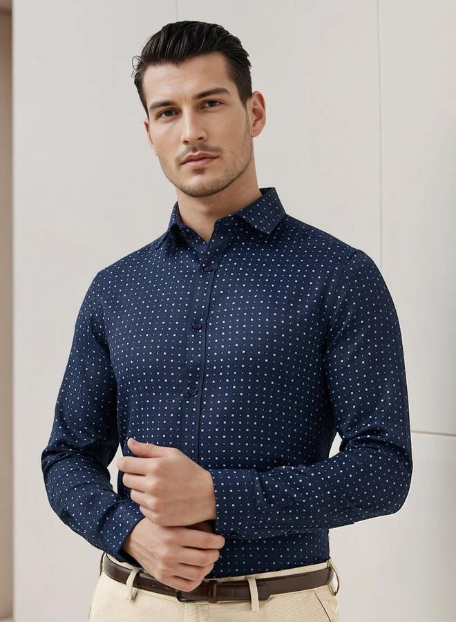 Splash FAV Slim Fit Printed Shirt