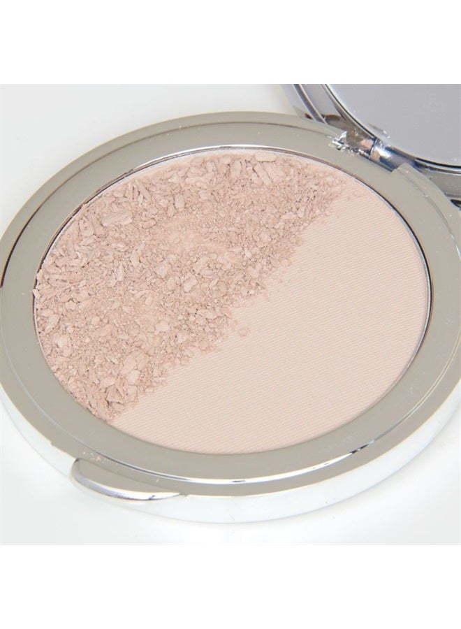 La Bella Donna Compressed Mineral Foundation - Face Powder Makeup Natural Looking Glowing Skin Wrinkle Defying Mattifying Finish Contour Makeup Long Lasting Full Coverage Sun Kissed Tan (Amber)