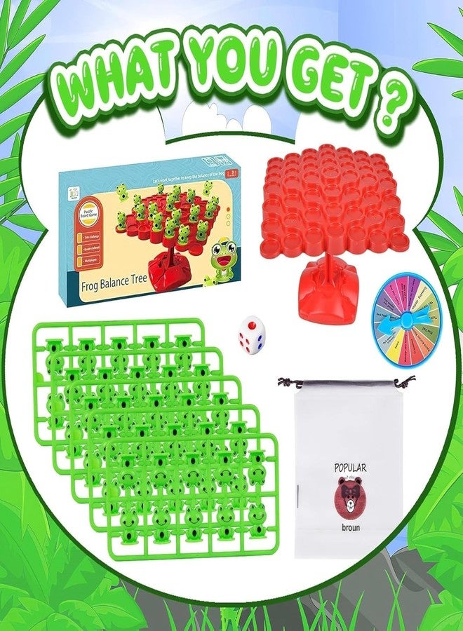 Space Enterprises Frog Balance Math Game for Kids | Educational Counting & Number Learning Toy | Preschool STEM Board Game with Weights | Fun Gift Toy for Boys & Girls (Frog Balance Tree) - Image 3
