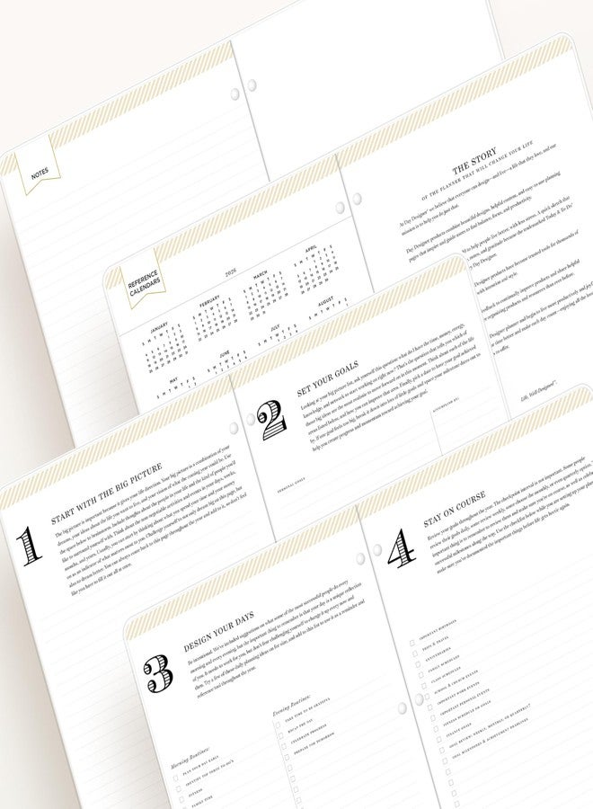 بلو سكاي مفكرة تخطيط شهرية من تصميم بلو سكاي داي لعام ٢٠٢٦، من يناير ٢٠٢٦ إلى ديسمبر ٢٠٢٦، مقاس ٨٫٥ × ١١ بوصة، غلاف شفاف مرن، تجليد بالدبابيس، لون نعناع الحديقة السرية - Image 4