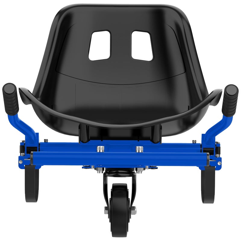 Hover-1 Buggy Hoverboard Attachment Compatible with Most 6.5" & 8" Electric Hoverboards, Hand-Operated Rear Wheel Control, Adjustable Frame & Straps, Easy Assembly & Install Hoverboard Go Kart - Image 3