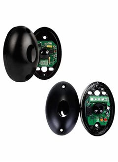 Excefore Infrared Beam Sensor Photocell Sensor for Gate Opener Universal Outdoor Infrared Beam Sensor Sliding Gate Opener Accessory 24V 1 Pair (Transmitter and Receiver)  - Image 1
