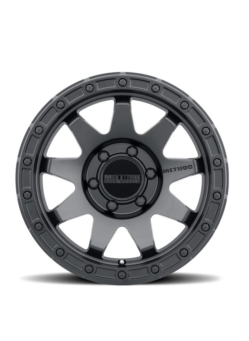 Method Race Wheels Mr317 Matte Black Wheel With Aluminum (17 X 8.5 Inches /6 X 135 Mm, 0 Mm Offset) 