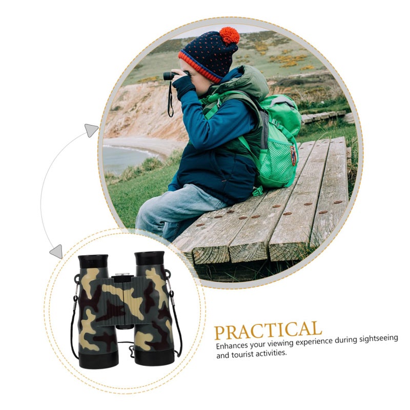 Compact Mini Binoculars 12x38 Lightweight for Travel Bird Watching Outdoor Scenery - Image 5
