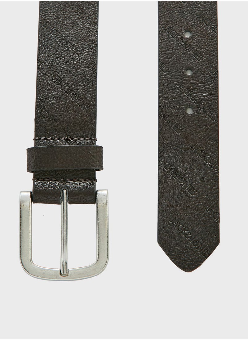 JACK & JONES - Embossed Allocated Hole Belt - Image 1