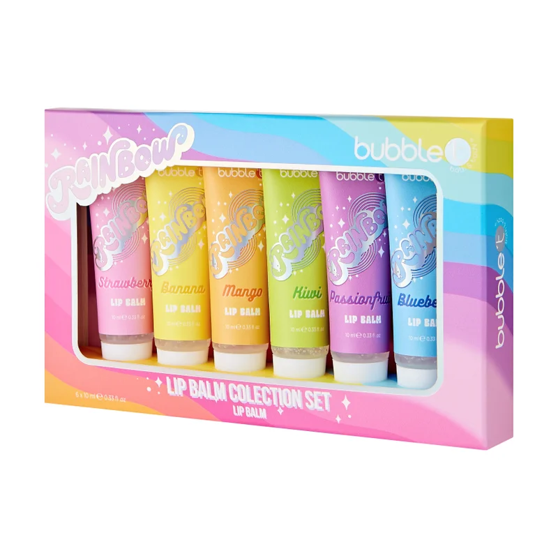 Bubble T Rainbow Lip Set