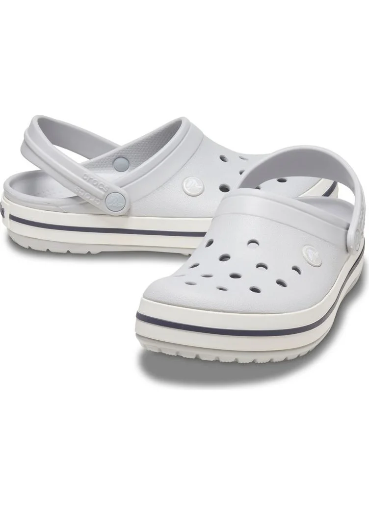 crocs Crocband Unisex White Clog Slippers 11016-1FT