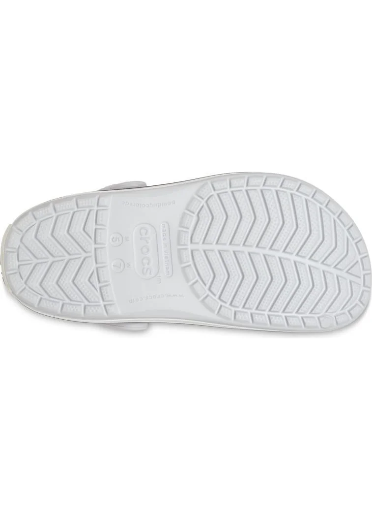 crocs Crocband Unisex White Clog Slippers 11016-1FT