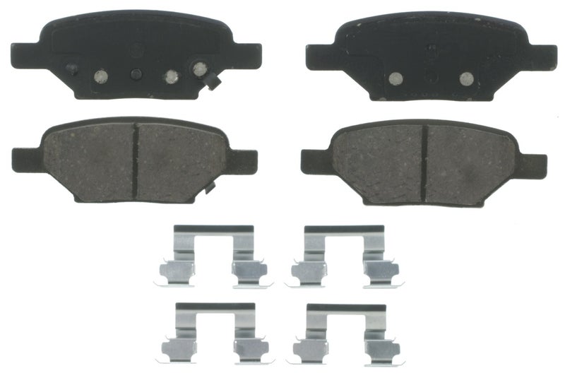 Wagner QS ZD1033A Disc Brake Pad Set Chamfered Edges for Smooth Quiet Stops Fits 20042012 Chevrolet Malibu