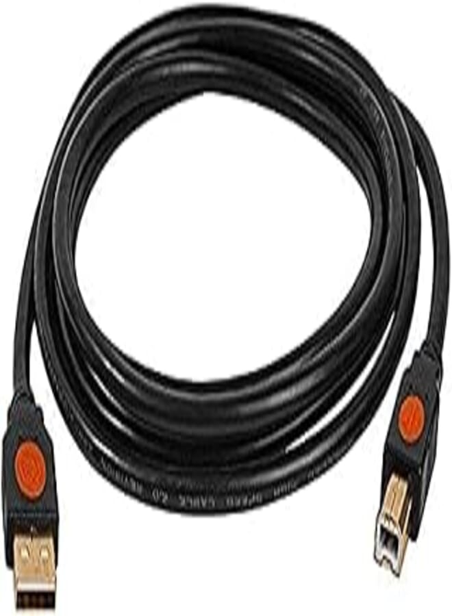 2B (DC107) Printer Cable USB 2.0-1.8M - black