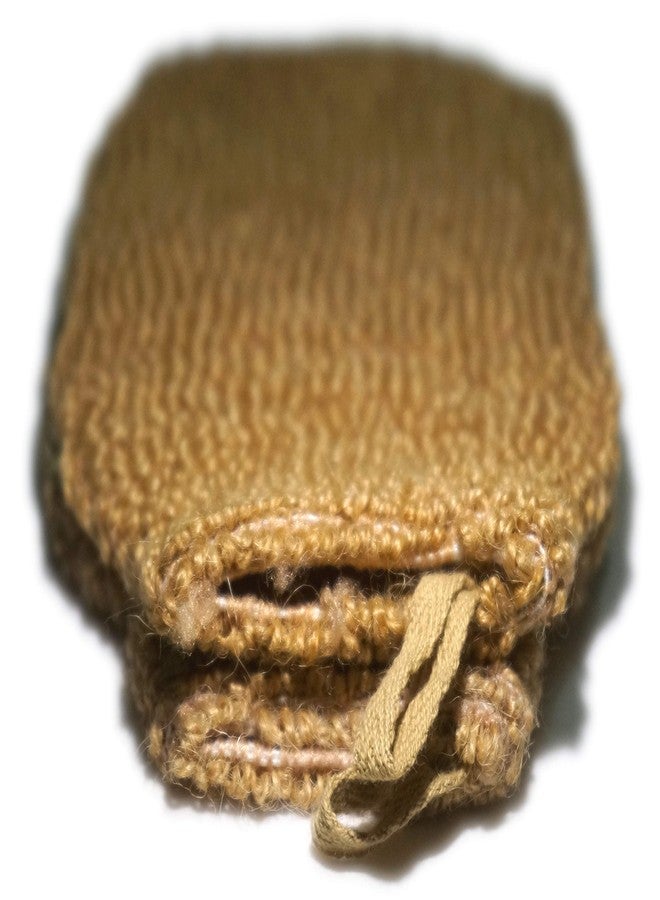 JINS-Hung 2 Pieces(5.1×9.0 inches) Natural Vegetable Fiber Exfoliating Sisal Bath Spa Shower Scrubber Loofah Rub Glove Mitt Mitten - Great for Your Skin Care in The Bath - Anti - Image 2