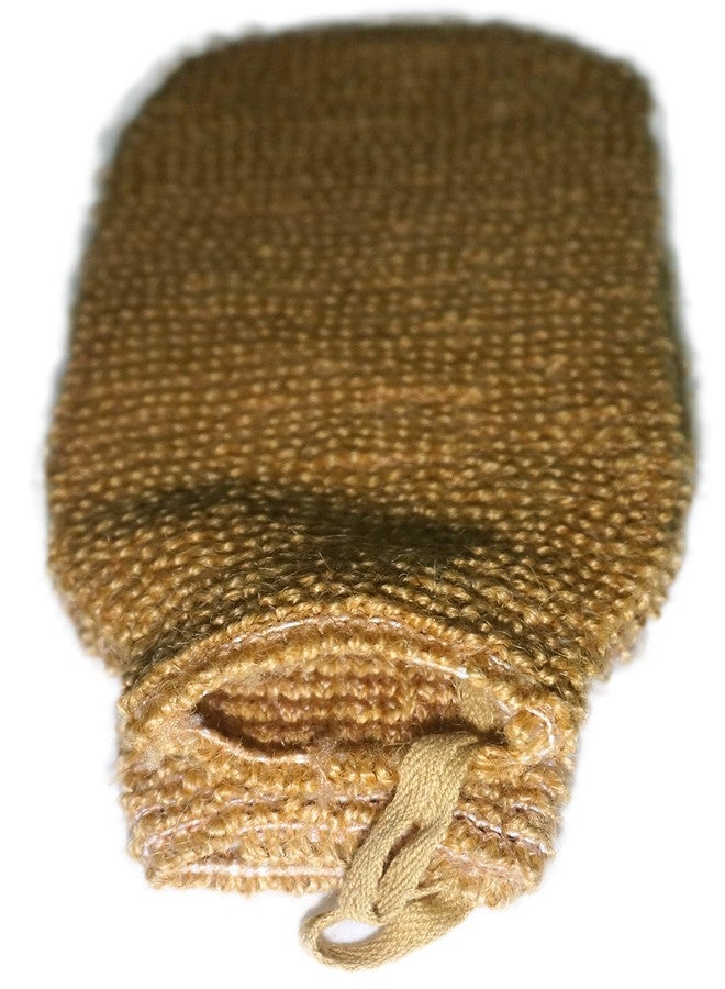 JINS-Hung 2 Pieces(5.1×9.0 inches) Natural Vegetable Fiber Exfoliating Sisal Bath Spa Shower Scrubber Loofah Rub Glove Mitt Mitten - Great for Your Skin Care in The Bath - Anti - Image 3