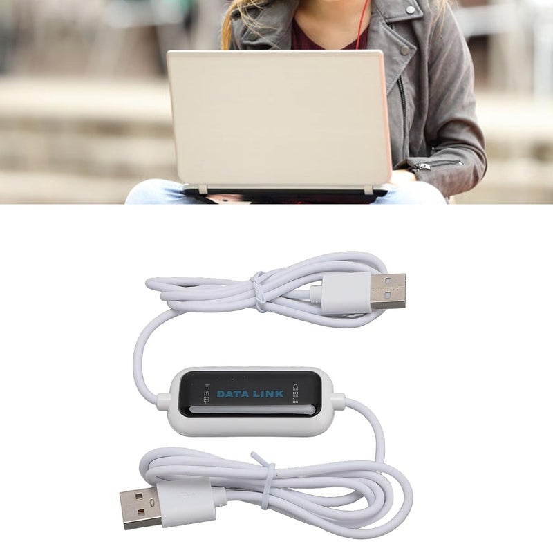 High Speed USB Data Transfer Cable, PC to PC Data Transfer Cord for 2000, 7, 8, 10, with Online Sharing Synchronization Function - Image 5