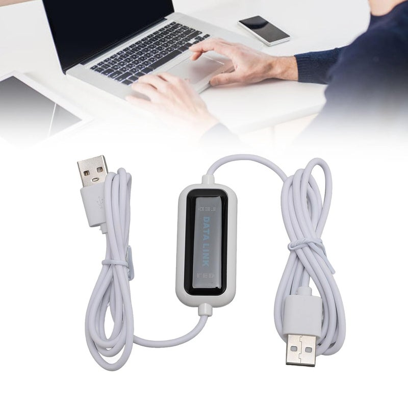 High Speed USB Data Transfer Cable, PC to PC Data Transfer Cord for 2000, 7, 8, 10, with Online Sharing Synchronization Function - Image 4