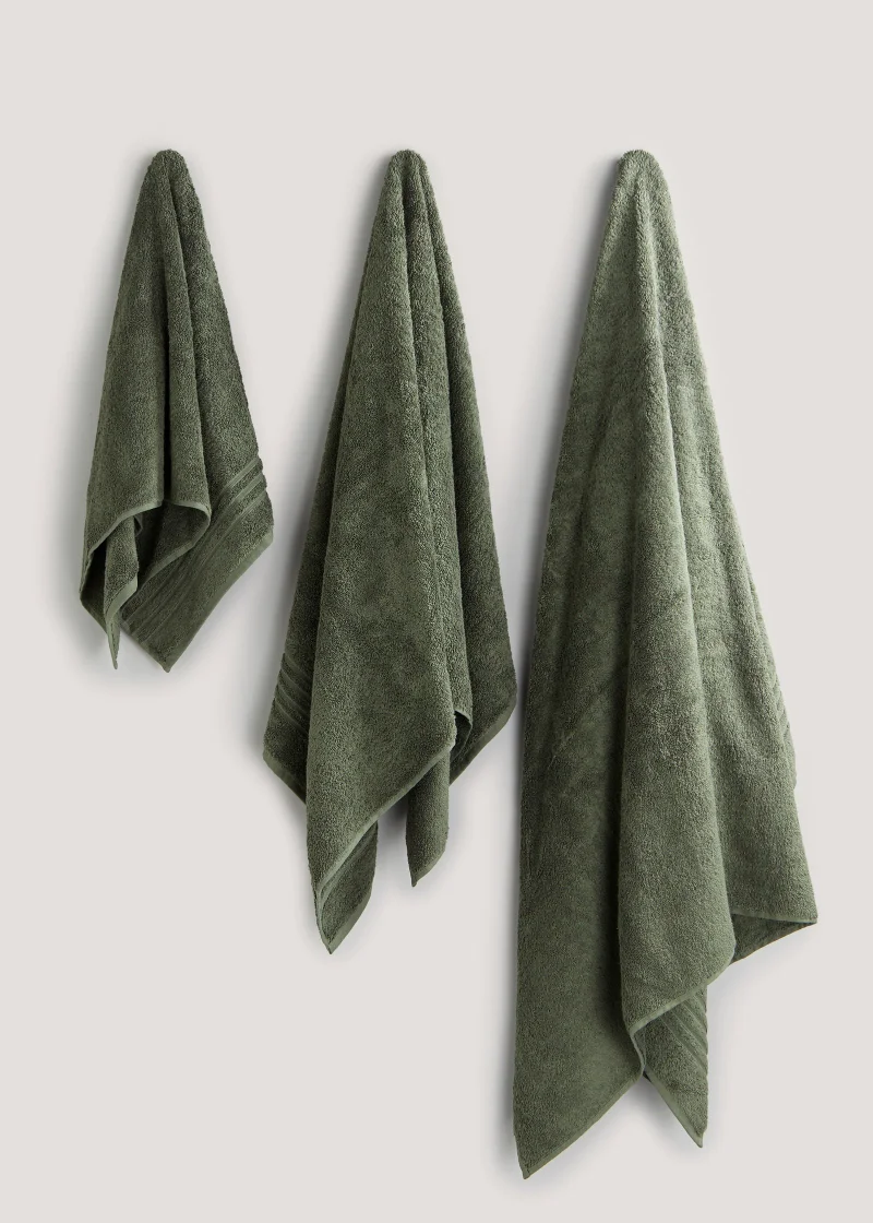 ماتلان Green 100% Egyptian Cotton Towels