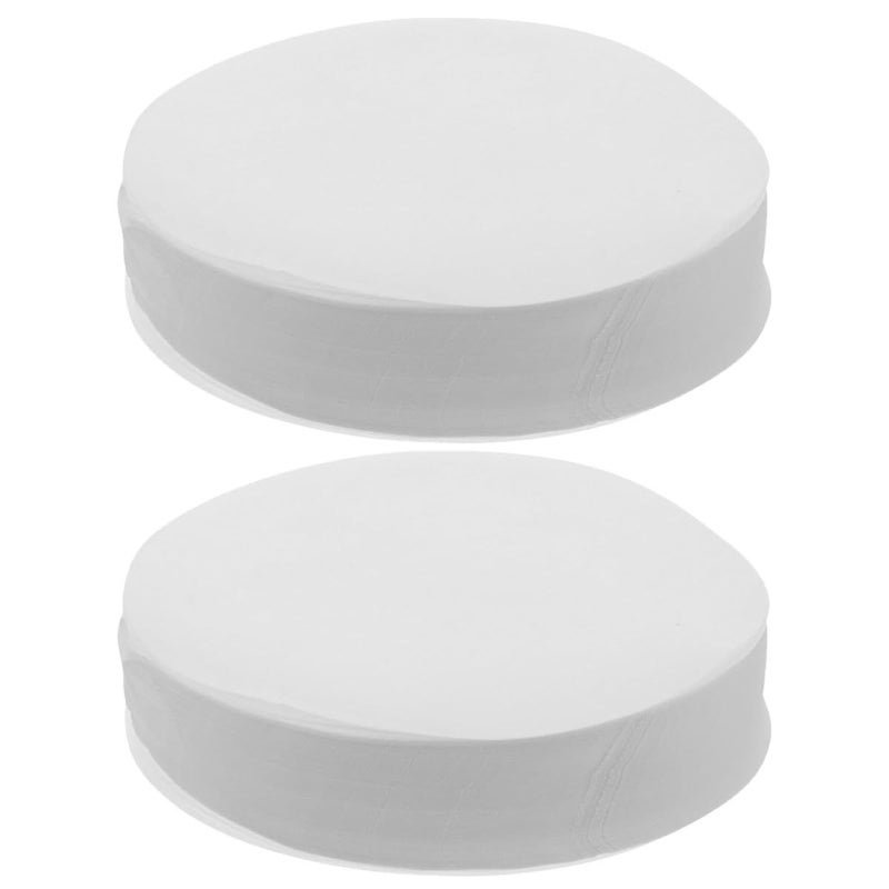 200 White Round Parchment Paper Circles 13cm Nonstick Greaseproof Baking Liners - Image 2