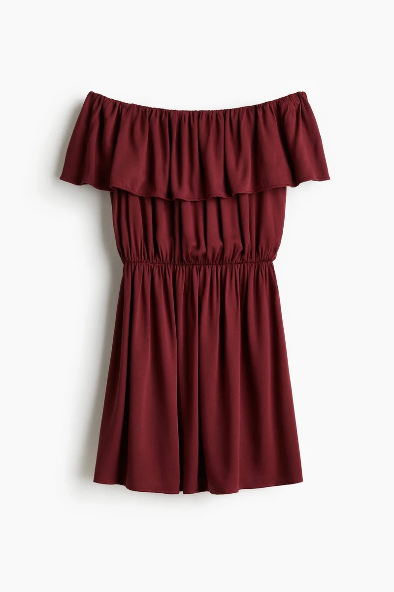 H&M Broderie anglaise tie-strap dress