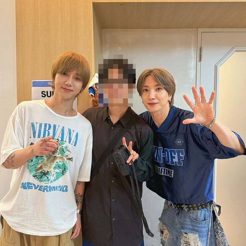 Short-Sleeved T-Shirt With The Same Clothes Around The Spinoffhalftime Of The Superjunior2024 Asian Tour Concert - Image 5