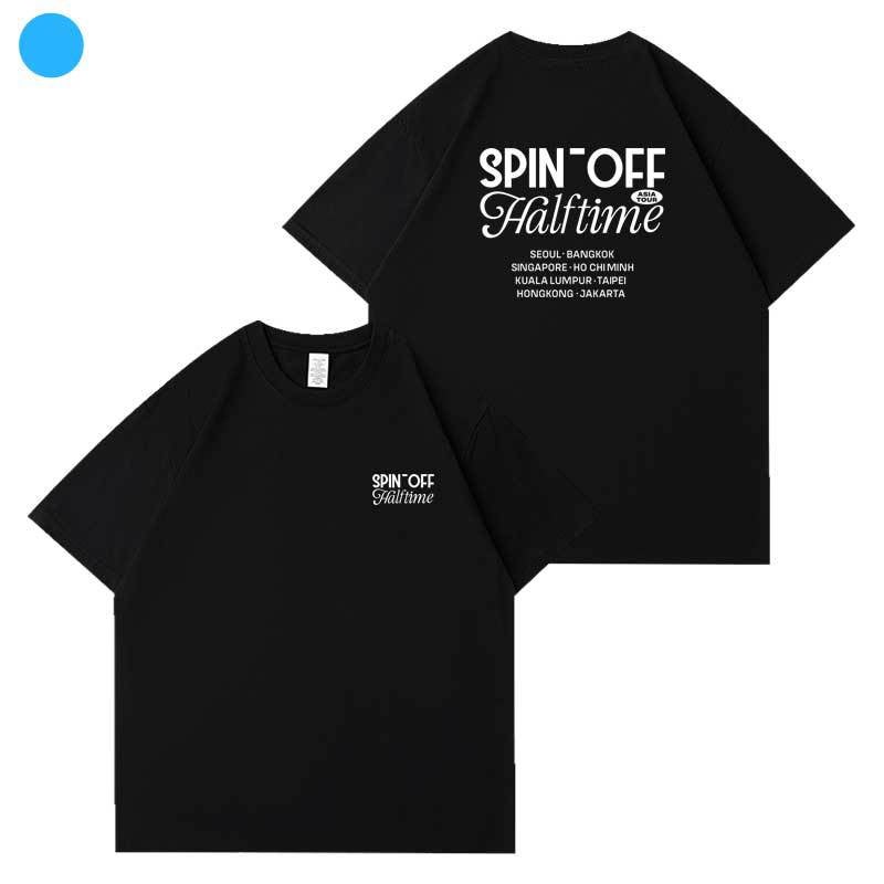 Short-Sleeved T-Shirt With The Same Clothes Around The Spinoffhalftime Of The Superjunior2024 Asian Tour Concert - Image 1