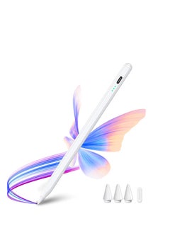 Generic iPad Pen P1 for iPad 10th/9th Generation, iPad Stylus Pen with Upgraded 500mAh Battery | Palm Rejection | Magnetic Adsorption | Tilt Technology | Precision Stylus Pen for iPad 2018-2024  - Image 1