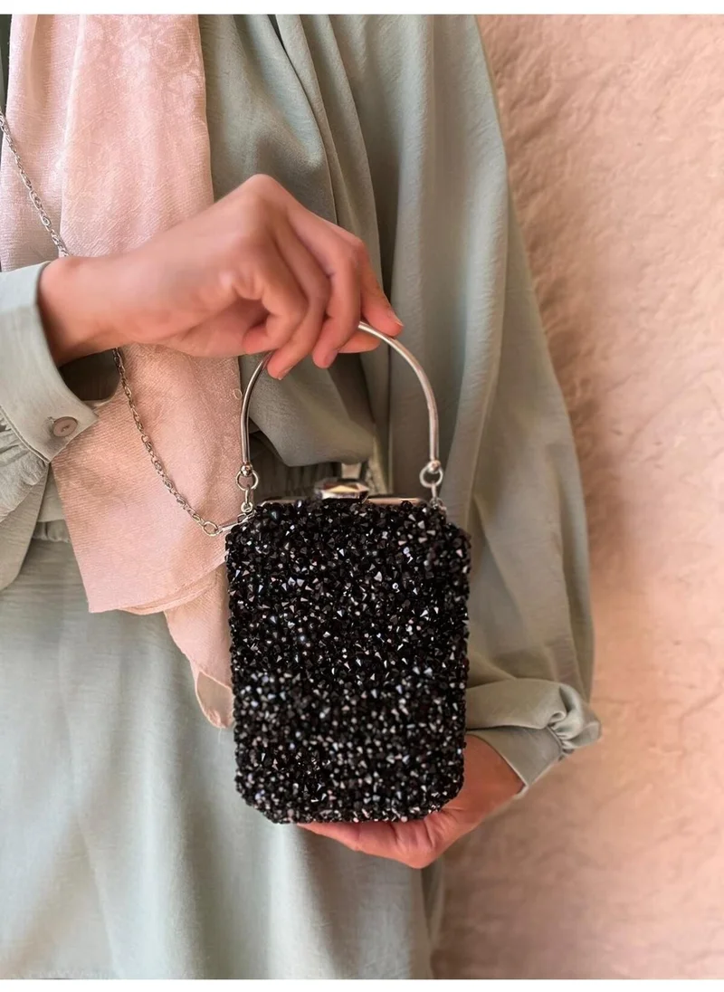 Çanta Trend Bag Trend Long Chain Strap Vertical Evening Bag