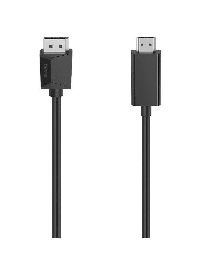 هاما كابل من منفذ العرض إلى HDMI AV بطول 1.50 متر (4.92 قدم) - Image 1