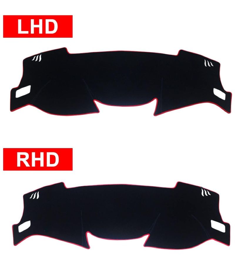 Dash Cover For Nissan Qashqai J11 2014 2017 2018 2019 2020 LHD Black Side - Image 3