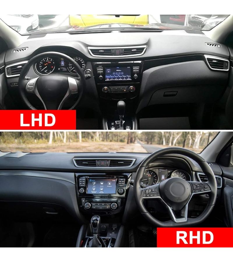 Dash Cover For Nissan Qashqai J11 2014 2017 2018 2019 2020 LHD Black Side - Image 4