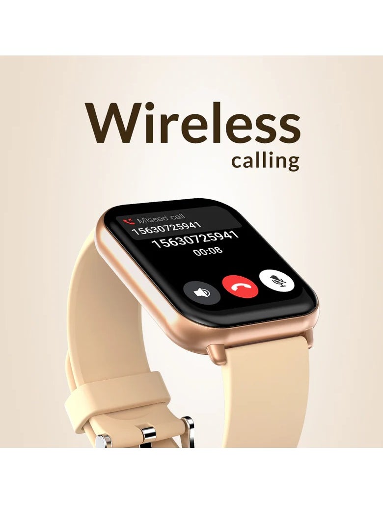 HiFuture - Zone 2 Bluetooth Calling Smart Watch, Silver White - Image 1