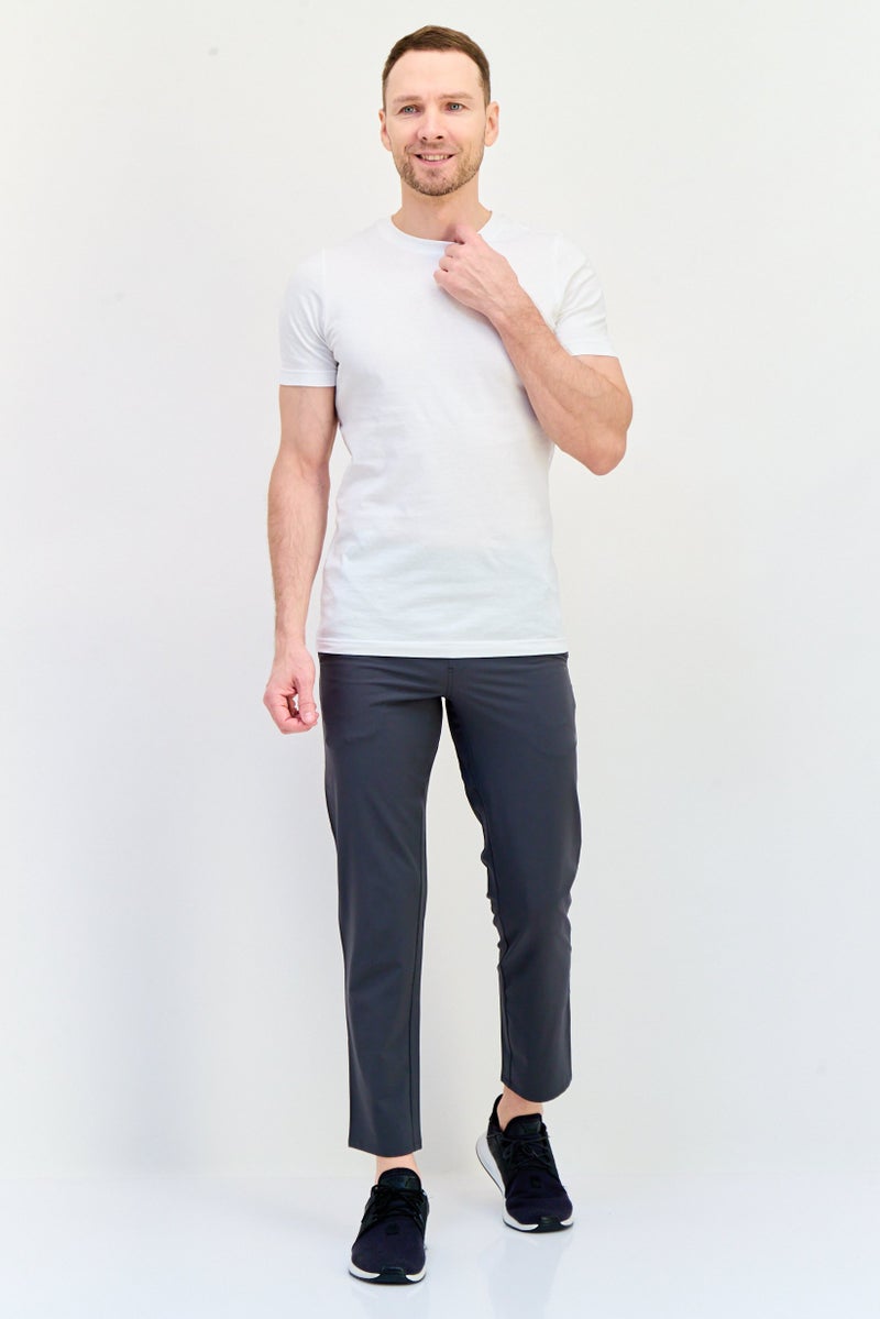 SKECHERS Men Sportswear Fit Outdoor Track Pants, Grey  - Image 4