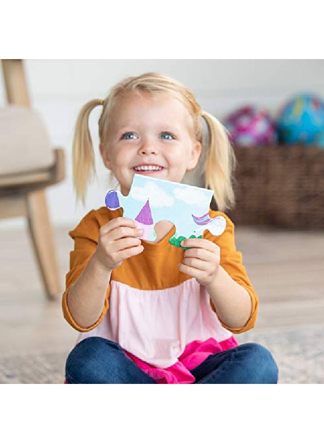 Crocodile Creek Unicorn Dreams 36 Piece Jigsaw Floor Puzzle With Heavyduty Box For Storage, Large 20" X 27" Completed Size, Designed For Kids Ages 3 Years And Up  - Image 5
