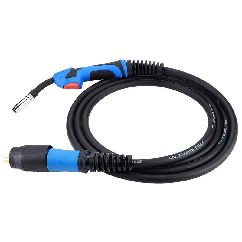 HURRISE MIG Welding Torch 180A MIG Gas Shielded Welding Torch MB15AK Euro Standard Fitting Connector 38M Lightweight MIG Welder forHandling - Image 2