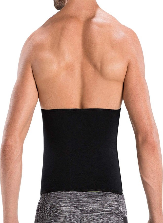 ADA Unisex Neotex Neoprene Non-Tearable Hot Body Waist Shaper 3 mm Tummy Shapewear Belt (Black) - (3XL Waist Size 36-39) Inches - Image 3