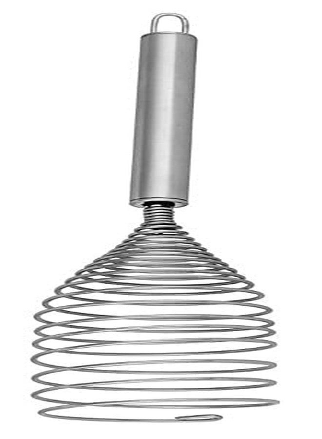 Ansawi Stainless Steel Kitchen Essentials Egg Beater | Whisker | Egg Whisker Stainless Steel Coil Whisk